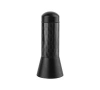 Hamwesh Antenna Corta in Alluminio e Fibra di Carbonio per Auto Universale, 3,5 Cm, Nera, Larghezza 1 Cm, Adatta a Qualsiasi Modello