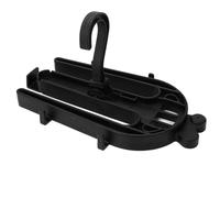 Hamwesh Appendino per Muta, Appendino per Sub Ventilato, Pieghevole, Resistente e Ad Asciugatura Rapida, Porta Muta con ABS Ad Alta Resistenza e Gancio Girevole a 360 Gradi per, e Stivali (BLACK)