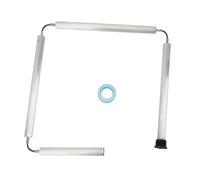 Hamwesh Asta dell'Anodo dello Scaldabagno, Asta dell'Anodo di Magnesio con Filettatura NPT da 44 Pollici 3/4 Pollici, Anodo Flessibile con Protezione Dalla Corrosione per la Maggior Parte degli