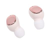 Hamwesh Auricolari Wireless, Cuffie Bluetooth Dal Design Ergonomico Bluetooth 5.6, Auricolari con Cancellazione del Rumore con Display della Batteria in Tempo Reale e Connessione Stabile per (Beige)