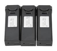 Hamwesh Batteria per Drone, Batteria per Quadricottero RC da 3,7 V 1800 MAh Ai Polimeri di Litio, di Ricambio per Drone con Custodia in Plastica ABS e Cavo di Ricarica 3 in 1 per A258 F184 SP3