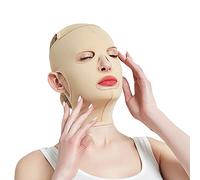 Hamwesh Benda Dimagrante Viso V-line Wangkin - Benda Dimagrante per Massaggio Viso, Lifting della Pelle, Mantenimento Rassodante per le Donne - Fascia Magenta per un Sollevamento Completo (XL)