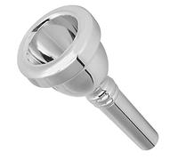 Hamwesh Bocchino per Corno, Bocchino Standard a Tazza Profonda da 1/2 Pollice in Rame, per Trombone Tenore con Confezione Sottovuoto per Musicisti Principianti e Professionisti (SILVER)