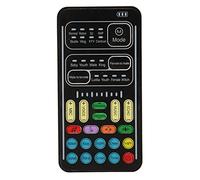 Hamwesh Cambia Voce, 8 Effetti Sonori Modulatore Vocale Portatile Elettronico in 10 Passaggi, Mini Scheda Disguiser Vocale con Funzione di Memoria di Regolazione Fine a 80 Passaggi, per One PC