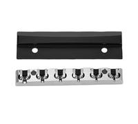 Hamwesh Capotasto per Chitarra Elettrica, Struttura in Acciaio Inossidabile, Dimensione Regolabile di 43 Mm con Spaziatura delle Corde di 35 Mm, per Modelli TL e ST