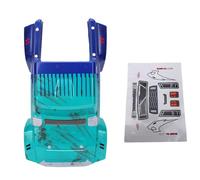 Hamwesh Carrozzeria Auto RC Deriva Scala 1/12, Pre Dipinta per SanYao | Materiale in PVC addensato, corpo prestampato, pronto per il percorso, per camion a percorso breve 1/12