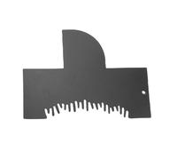 Hamwesh Carta per Migliorare L'attaccatura dei Capelli, Carta per Migliorare L'attaccatura Riutilizzabile Strumento per Allineare la Barba Carta Barbiere con Indicatori di Misurazione,