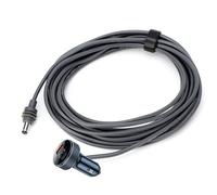 Hamwesh Cavo di Alimentazione DC per Mini, Cavo Caricatore Auto 10m, IP68 | Filo di rame rosso 18 AWG, display LED, alimentatore automatico universale, per Mini