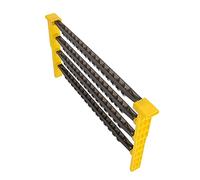 Hamwesh Cella Regina da 60 Pezzi, Design del Telaio per un Efficiente Allevamento di Regine con Plastica Non Tossica, Leggera e Portatile per l'apicoltura