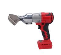 Hamwesh Cesoie per Metallo a Batteria, Testa Rotante a 360 Gradi con Controllo Continuo della velocità e Luce LED, per Tagliare Acciaio Inossidabile Alluminio PVC Rete Moquette Pelle (Digitare 3)