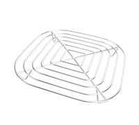 Hamwesh Cestello per Friggitrice Ad Aria, Adatto Perfettamente Alla Griglia per Friggitrice Ad Aria Crispi FN101, Griglia in Acciaio Inossidabile con Circolazione dell'Aria Migliorata per Cucinare,