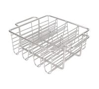 Hamwesh Cestello per Friggitrice per Taco, Friggitrice per Taco Shell a 4 Ripiani in Acciaio Inossidabile Resistente Al Calore, Cestello per Frittura in Acciaio Inossidabile con Divisori Individuali e