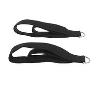 Hamwesh Cinghie Doppie Pilates, Cinghie Regolabili Per Reformer Pilates Con A D Antiscivolo 2 Pezzi, Per Attrezzature Fitness Per Piedi Con Doppio Cotone Per Allenamento In Palestra A Casa