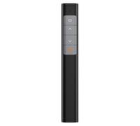 Hamwesh Clicker per Presentazioni Wireless, Puntatore Lasers Remoto PowerPoint con connettività a 2,4 GHz Portata di Controllo di 30 M Girapagina Ricaricabile Plug and Play