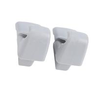 Hamwesh Clip per Visiera Parasole, 2 Pezzi Staffa di Fissaggio per Gancio di Supporto Grigio con Presa per Lancer 2006 2017 Outlander 2006 2013 Outlander Sport 2011 2023