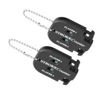 Hamwesh Contatore di Punteggi da, Mini Portatile in ABS Non Tossico con Display a Due Cifre Contatore di Colpi di, Custode di Punteggio di con Portachiavi per Sport di e attività all'aperto