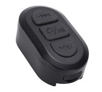 Hamwesh Controller Multimediale Bluetooth, Telecomando per Telefono da Ciclismo Impermeabile IPX6 con Distanza di Controllo di 15 M e 100 Ore di Lavoro, per Smartphone iOS Bici Moto
