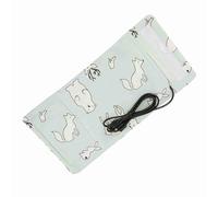 Hamwesh Copertura Riscaldante per Biberon USB Compatta, Termostato Isolato per Viaggiare con Bambini Piccoli, Materiale Misto Cotone, Compatibile con Vari Dispositivi USB (Tipo 2)