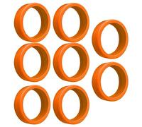 Hamwesh Copriruote in Silicone per Valigia Bagagli, 8 pz. Coperture Dell'ammortizzatore con Cancellazione del Rumore per Proteggere Dai Graffi, Adatte Alla Maggior Parte delle Ruote, Materiale in