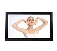 Hamwesh Cornice Digitale, Touch Screen IPS Full HD da 21,5 Pollici con Display Antiriflesso con Risoluzione, Cornice Digitale WiFi Smart Tramite App Mobile, con Spazio di (Spina europea)