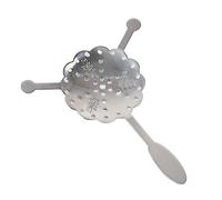 Hamwesh Cucchiaio per Assenzio in Acciaio Inossidabile, Barra Resistente con Filtro da Cocktail, per Bere, Design Antico per Collezionisti (Cucchiaio per assenzio alla prugna)