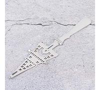 Hamwesh Cucchiaio per Assenzio in Acciaio Inossidabile, Barra Resistente con Filtro da Cocktail, per Bere, Design Antico per Collezionisti (Cucchiaio per assenzio Iron Tower)