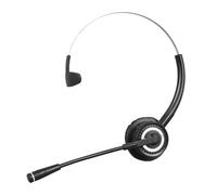 Hamwesh Cuffie Telefoniche, Cuffie Cordless Leggere e Confortevoli con Cancellazione del Rumore con Microfono, per Call Center Monoorecchio per Telefono Cellulare Fisso da Ufficio