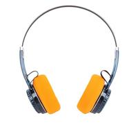 Hamwesh Cuffie wireless on-ear in stile rétro con Bluetooth 6.0 (Blu | Cuffie Bluetooth leggere, driver dinamico da 40 mm, con microfono, 20 ore di autonomia, bassi potenti
