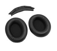Hamwesh Cuscinetti Auricolari di Ricambio per WH1000XM3, Morbidi Cuscinetti in Pelle Proteica e Memory Foam con Isolamento Acustico per Cuffie Wireless (BLACK)