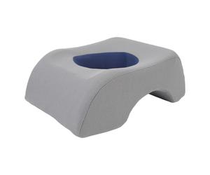 Hamwesh Cuscino a Faccia in giù, Cuscino per Massaggio Ergonomico Morbido e Traspirante per Chirurgia Oculare con Inserimento della Mano in Memory Foam per Letto di Casa del Salone (Grigio Blu)