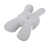 Hamwesh Cuscino Cervicale per il Collo, Supporto per il Rimbalzo Lento, Design Ergonomico con Federa in Fibra di Poliuretano per Chi Dorme Sul Lato Posteriore dello Stomaco (BLUE)