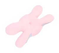 Hamwesh Cuscino Cervicale per il Collo, Supporto per il Rimbalzo Lento, Design Ergonomico con Federa in Fibra di Poliuretano per Chi Dorme Sul Lato Posteriore dello Stomaco (PINK)