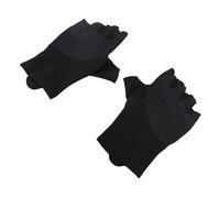 Hamwesh da Ciclismo, da Bici Mezze Leggeri e Traspiranti con Tessuto Ad Alta elasticità, Imbottitura Antiscivolo e Ammortizzante, Strisce Riflettenti e Comode Linguette, per Uomo Donna (M)