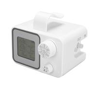 Hamwesh di Irrigazione Automatico con Display LCD, Timer Programmabile con Kit di Irrigazione, Batteria Ricaricabile da 2000 MAh, Prevenzione Sifone, Programma di per Giardino, Balcone,