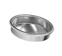 Hamwesh Disco per la Pulizia del Risciacquo, Filtro Cieco per il Risciacquo della Struttura in Acciaio Inossidabile da 58 Mm, Detergente per Portafiltro per caffè con Compresse Detergenti per