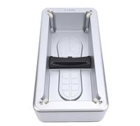 Hamwesh Dispenser Copriscarpe, Dispenser Automatico Copriscarpe Antiscivolo, Operazione Con Un, Macchina Con Costruzione In Lega Di Alluminio Per Esposizione In Laboratorio Home Office (stile 1)