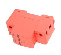 Hamwesh Dispositivo di Protezione da Sovratensione, 40 KA 500 V CC 2P Dispositivo di Protezione da Sovratensione CC su Guida DIN, Scaricatore di Fulmini con Design Modulare e Involucro in PC
