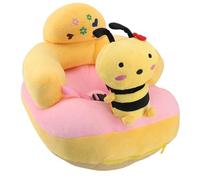 Hamwesh Divano di Supporto per Bambini, Lettino per Bambini in Peluche con Angolo Regolabile e Anti- Laterale per Imparare a Sedersi, Sedia per il Tempo della Pancia con Cuscino di Supporto