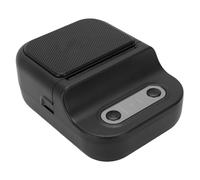 Hamwesh Etichettatrice, Mini Stampante per Etichette Portatile e Compatta con Stampa Termica APP per l'organizzazione di Abbigliamento Scolastico per Piccole Imprese (BLACK)