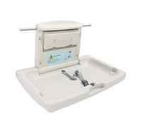 Hamwesh Fasciatoio per Bambini, Fasciatoio Idraulico Pieghevole, a Parete con Ganci per Scatole per Fazzoletti con Cinghia di Sicurezza per Ristoranti, Hotel, Scuole