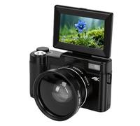 Hamwesh Fotocamera Digitale 4K 48MP con Kit di Accessori Creator