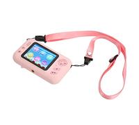 Hamwesh Fotocamera per Bambini, Display a Colori IPS da 2,4 Pollici Videocamera Digitale Reversibile Multifunzione da 180 Gradi, Mini Fotocamera Giocattolo con Treppiede per Bambini da 3 a 12 Anni