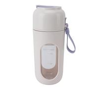 Hamwesh Frullatore Portatile, Frullatore per Frullato a Tenuta Stagna Ricaricabile Tramite USB da 340 Ml, Mini Spremiagrumi Portatile con 12 Lame in Acciaio, Protezione di Sicurezza e Facile Pulizia