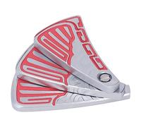 Hamwesh Giocattolo Agitatore in Metallo, Cursore Magnetico per Adulti con Gadget Fantastico, Giocattolo Antistress, da Scrivania, Regalo per il Fidanzato (rosso)