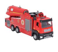 Hamwesh Giocattolo del Camion dei Pompieri, Funzione di Spruzzo Multifunzionale Materiale in Lega Autopompa Antincendio per Ragazzi, Set di Giocattoli per Veicoli di Emergenza con Design Compatto
