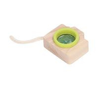 Hamwesh Giocattolo per la Telecamera in Legno per Bambini, Lente per Prisma a Bee Eye con la Visione del Caleidoscopio per il Gioco Finto (GREEN)