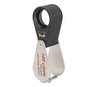 Hamwesh Gioielli Loupe, Ingrandimento a LED Pieghevole in Ingradamento 10x Illuminato per Loupe Portatile con il di Lenti Asferici per Monete di Gioielli Gemme