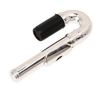 Hamwesh Giunto per Testa Curva per Flauto da 22 Mm, Accessorio per Fiati in Metallo, Design Raffinato, Robusto e Durevole, Adatto Universale per la Maggior Parte dei Flauti, con Facile Riproduzione,