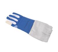 Hamwesh Glove di Recinzione Imbottito, Guanto a Sciabola in Tessuto a Maglia Traspirato con Rivestimento Anti -slip per la Pratica della Scherma e Allenamento per Abbinare (Taglia S)