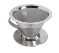 Hamwesh Gocciolatore per caffè, Filtro per caffè Riutilizzabile in Acciaio Inossidabile 316 300 Mesh, Macchina per a Goccia Lenta con Supporto per Tazza Rimovibile per Viaggi, Campeggio, Uso Portatile